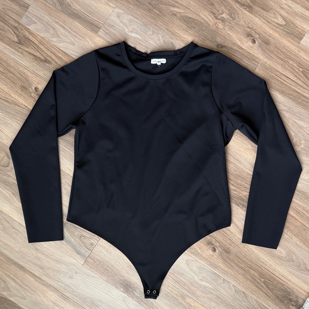 Good American Women’s Sculpting Crewneck Thong Bodysuit 6 (3XL)